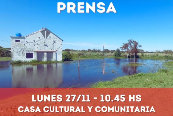 CONFERENCIA DE PRENSA: EMERGENCIA HÍDRICA EN LA COSTA